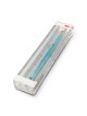 Dorit Judaica Acrylic Mezuzah Case with Laser-Cut Steel Pomegranates a